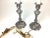 Early 20th Century Pair Early 20th Century Silver Pewter Candlestick Lamps For Sale - Image 5 of 9
