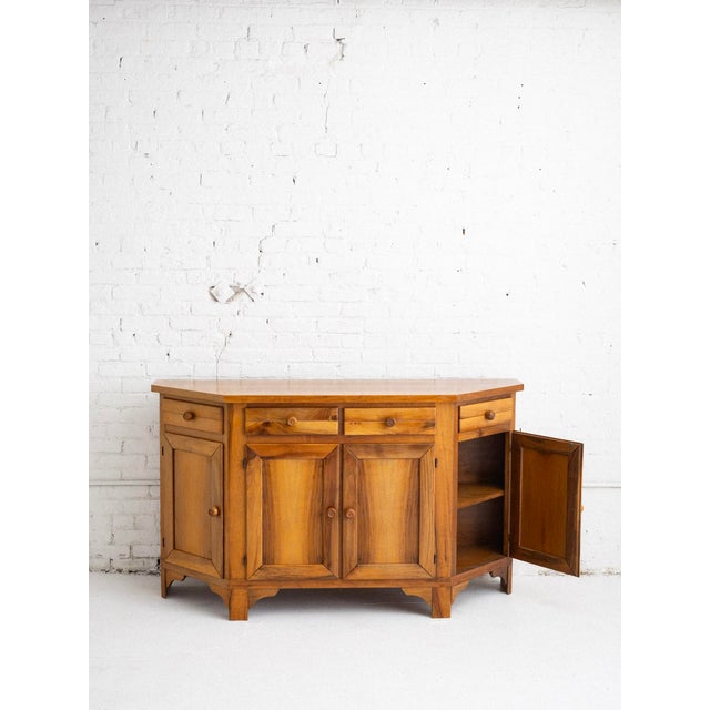 Mid Century Tuscan Style Credenza For Sale - Image 4 of 13