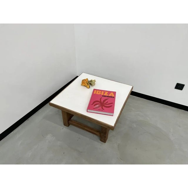 Modern Oak Coffee Table, 1970s For Sale - Image 11 of 13