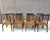 Vintage Teak and Cord Dining Chairs, 1960s, Set of 8 For Sale - Image 6 of 11