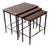 Vintage Nesting Tables by Kaj Winding for P. Jeppesen Møbelfabrik, 1960s, Set of 3 For Sale