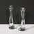 Pair of Signed Renato Anatra Transparent Sculptural Murano Glass Candlesticks For Sale - Image 17 of 17
