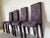 Postmodern Italian Design Upholstered Dining Chairs - Set of 4 For Sale - Image 11 of 13