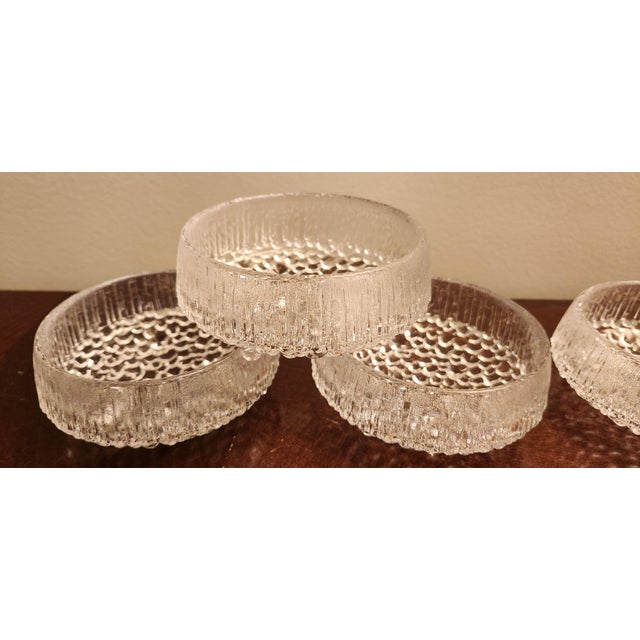 Tapio Wirkkala Vintage Iittala Ultima Thule 3 Toed Round Dessert Fruit Bowls, Finland- Set of 4 For Sale - Image 4 of 12