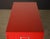 Metal Vintage Red Powder Coated Steel 5 Drawer Filing Cabinet, 1950s For Sale - Image 7 of 7