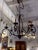 Scrolling Iron Chandelier For Sale - Image 4 of 12