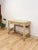 Beige Vintage Ficks Reed Style Faux Bamboo Petite Desk With Drawers Wicker Coastal MCM For Sale - Image 8 of 13