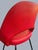 1950s Eero Saarinen for Knoll Executive Side Chairs in Red Vinyl - Pair For Sale - Image 12 of 14