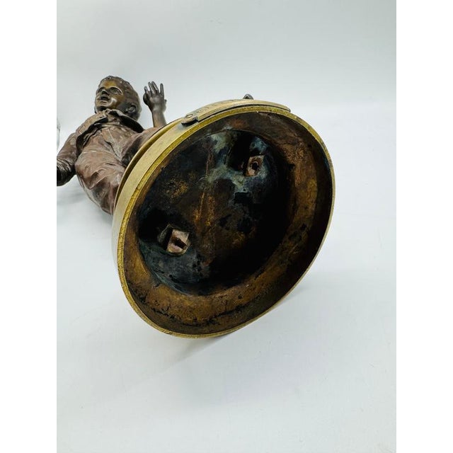 Charles Anfrie, Elle Ronfle, 1890, Bronze For Sale - Image 12 of 14