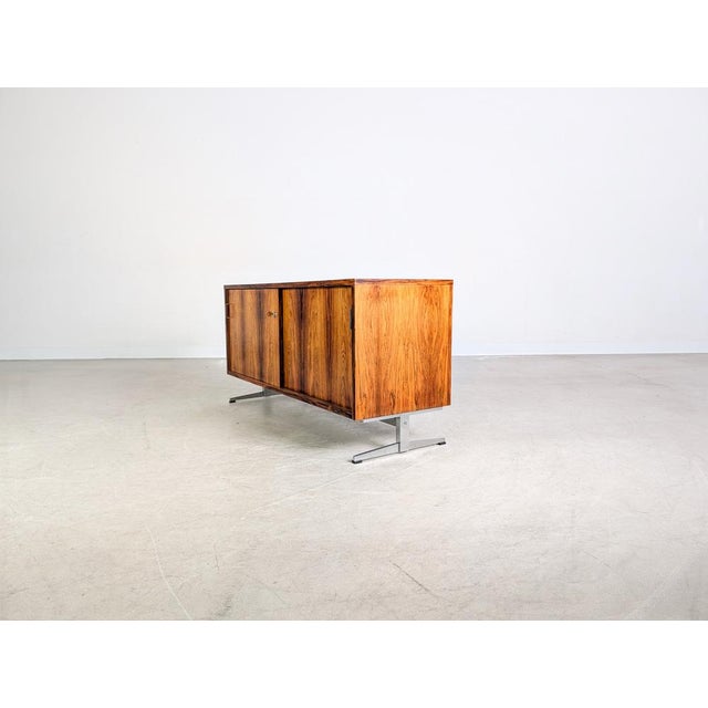 Vintage Sideboard in Rosewood, 1950 For Sale - Image 4 of 14
