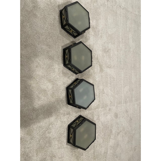 These Paul Ferrante Crowe ceiling fixtures were made for my beautiful stone cottage-Acorn Cottage. The craftmanship is...