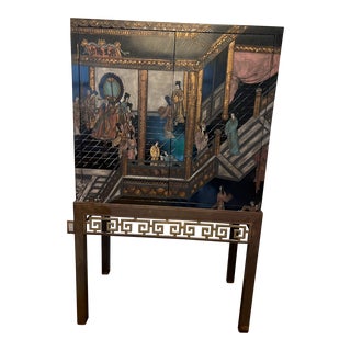 1970s David Hicks Cabinet For Sale