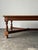 1970s Hand-Laid Stone Mosaic Coffee Table on Vintage Oak Trestle Base For Sale - Image 12 of 18
