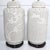Wood Large Scale Reticulated Blanc de Chine Table Lamps - a Pair For Sale - Image 7 of 10