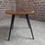 Vintage Danish Teak and Steel Stools, 1950s, Set of 3 For Sale - Image 3 of 4