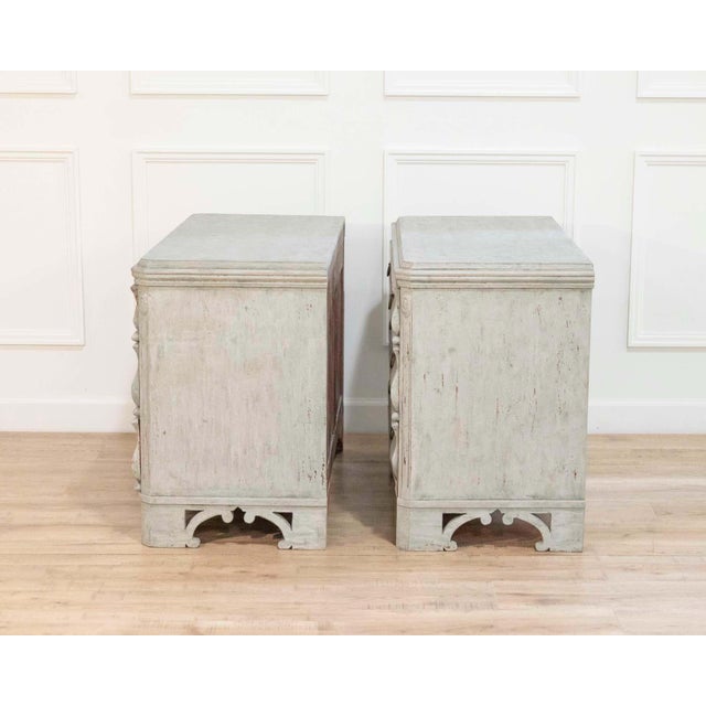A Pair of 19th Century Swedish Chests For Sale In Atlanta - Image 6 of 9