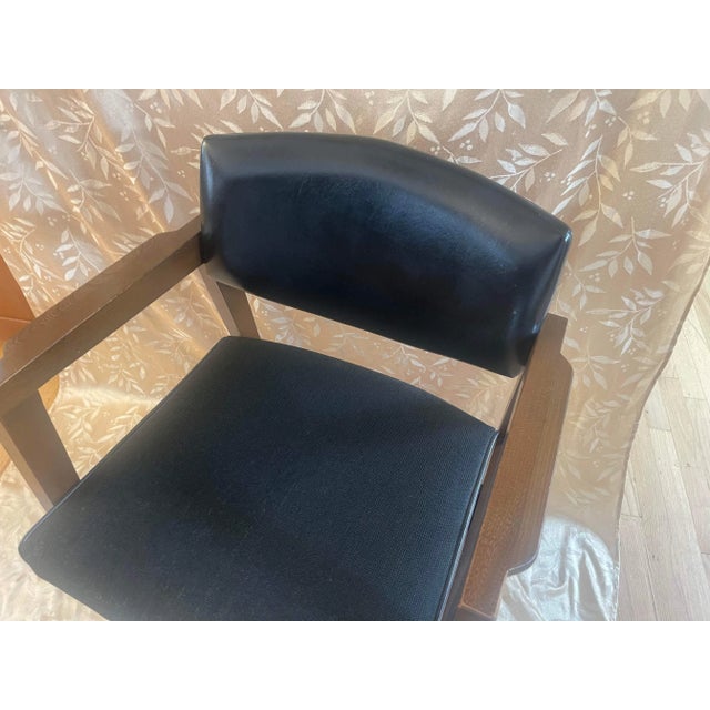 1960s Mid Century Modern Vintage wh Gunlocke Office Chair For Sale - Image 11 of 13