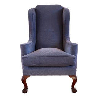 Chippendale Wingback Armchair by Paul Hitchings for Liberty of London, 2010s For Sale