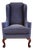 Chippendale Wingback Armchair by Paul Hitchings for Liberty of London, 2010s For Sale