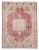 Textile 1960s Vintage Distressed Turkish Oushak Rug- 5′10″ × 8′ For Sale - Image 7 of 7