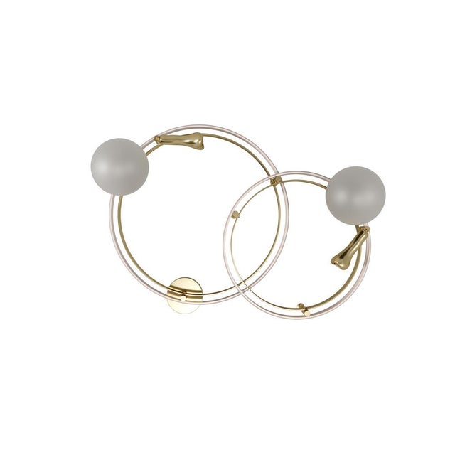 Pearl Wall Lamp Set by Creativemary For Sale - Image 12 of 18