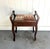 1930s Velvet-Top Wood Storage Stool For Sale - Image 9 of 9