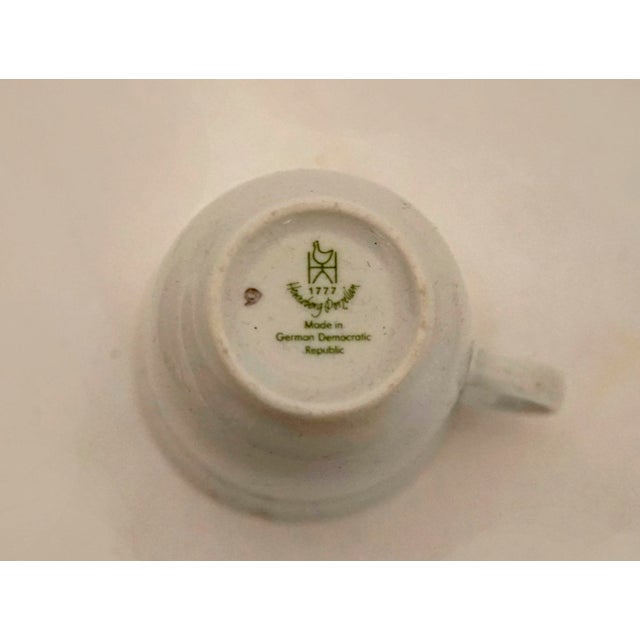Vintage Henneberg Porcelain Demitasse Set- 20 Pieces For Sale In Los Angeles - Image 6 of 13