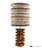 1970s Hollywood Regency Wood Table Lamp For Sale - Image 4 of 12