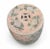 This charming ceramic garden stool, hand-painted in a delightful palette of blush pink, soft green, and subtle blue,...