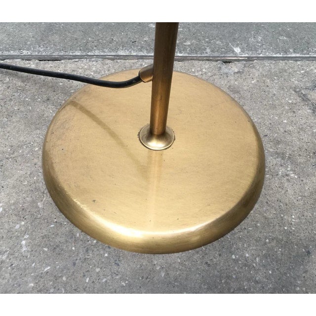 Vintage German Brass Hollywood Regency Style Lesan Floor Lamp by Florian Schulz, 1970s For Sale - Image 17 of 18