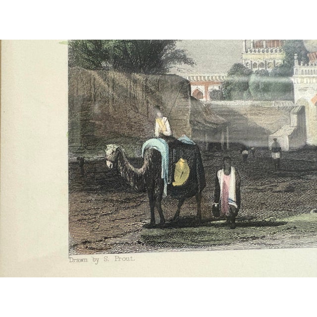 This steel plate engraving is from the publication the Indian empire. Montgomery R Martin published this engraving in...