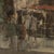 French Modernist Impressionist Paris Street Scene Oil on Canvas Painting Jean-Claude Chesnay 1960s For Sale - Image 12 of 14