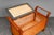 Art Nouveau Chest Bench in Cherry Wood and Bird's-Eye Maple, 20th Century For Sale - Image 10 of 18