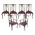 Early 20th Century Set of Six Chippendale Gothic Dining Chairs, For Sale