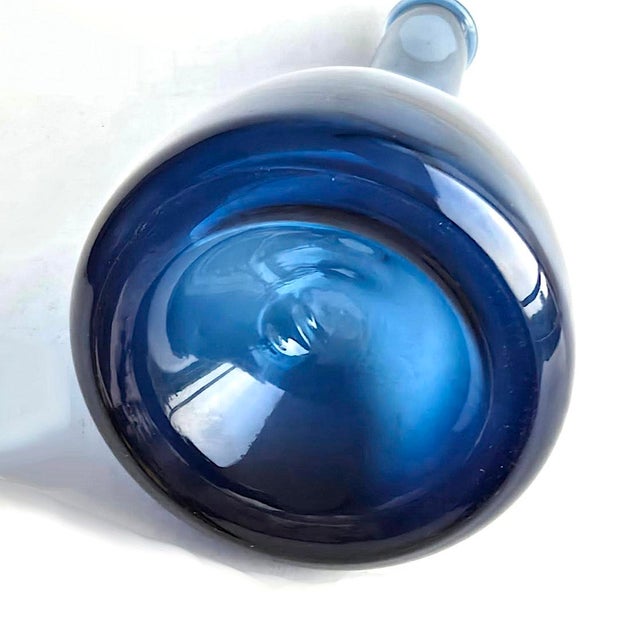 1960's Holmegaard Long Neck Decanter/Vase For Sale - Image 10 of 10