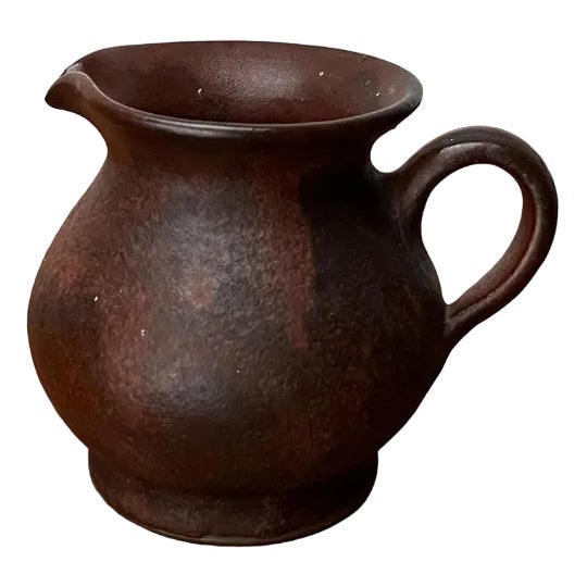 Mid-Century Minimalist Jug Vase from Hartwig Heyne Hoy Pottery, Germany, 1960s For Sale