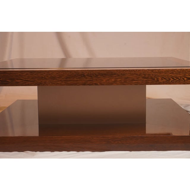 Vintage Modern Square Coffee Table For Sale In New York - Image 6 of 6