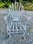 Vintage Forged Iron French Garden Chair For Sale - Image 11 of 11