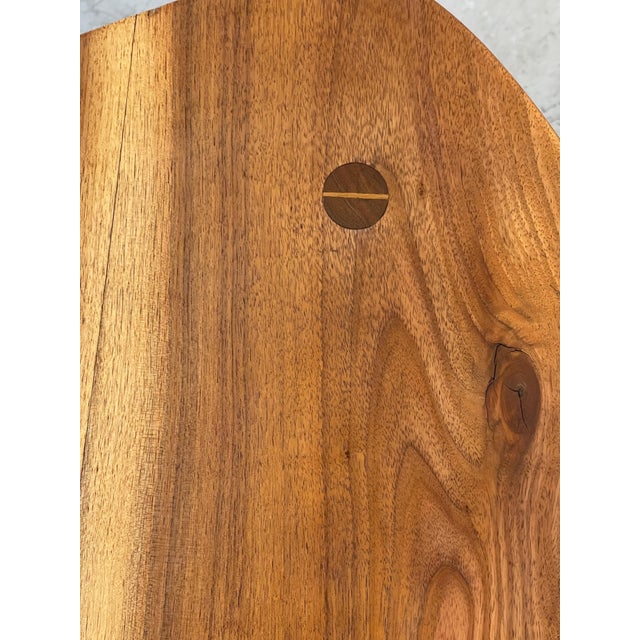 Early 20th Century Early 20th Century Scandinavian Mid-Century Guitar Pick Leaf Table For Sale - Image 5 of 18