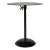 Felix Side Table in Black Metal For Sale