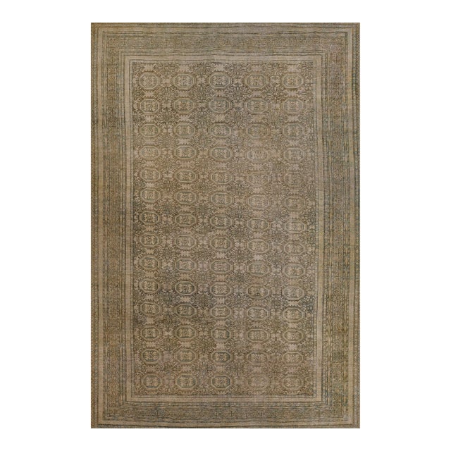 Erin Gates by Momeni Dorset Warren Polyester Green Area Rug 5' X 7'6" For Sale
