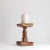 Wood Large Brutalist Candleholder in Oak, 1960s For Sale - Image 7 of 8