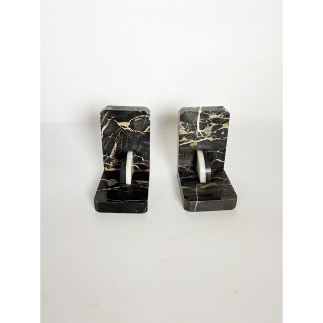 Marble Bookends, France, 20th Century, Set of 2 For Sale - Image 3 of 16