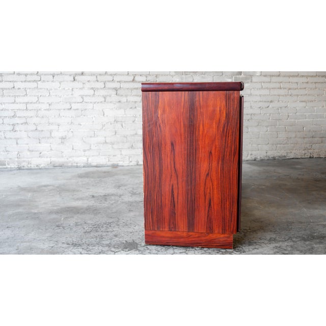 1970s Danish Modern Rasmus Rosewood Credenza For Sale - Image 14 of 16