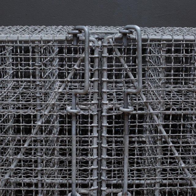 Early 20th Century Antique 50 Bottle French Wine Cage c.1930-1940 For Sale - Image 5 of 12