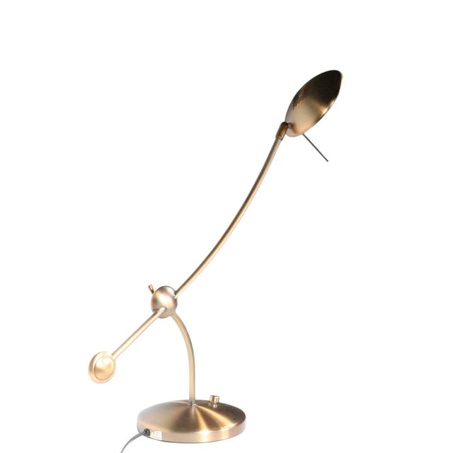 Late 20th Century Adjustable Post Modern Halogen Desk Lamp For Sale - Image 11 of 13