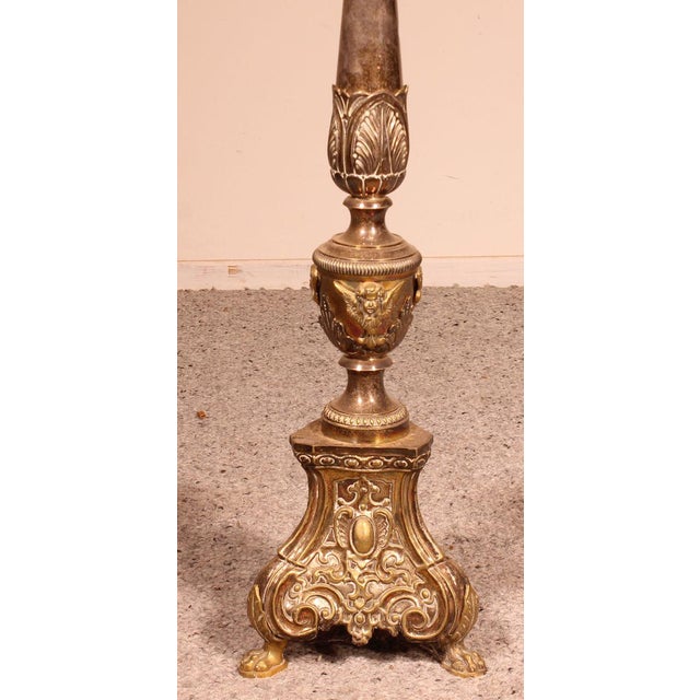 Large 18th Century Louis XIV Style French Chandelier For Sale - Image 3 of 11