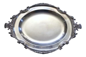Elkington Large Silver Plate Serving Tray