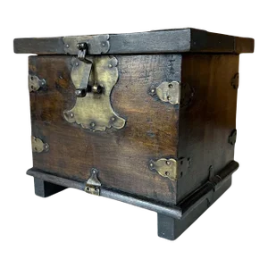Antique Korean Small Wood Box Joseon Dynasty