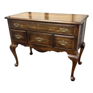 Late 20th Century Queen Anne Low Boy For Sale